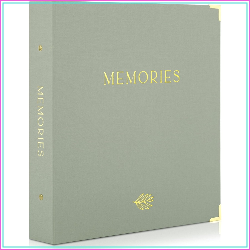 Baby Products Pictures - Linen Photo Album for 4x6 Photos,