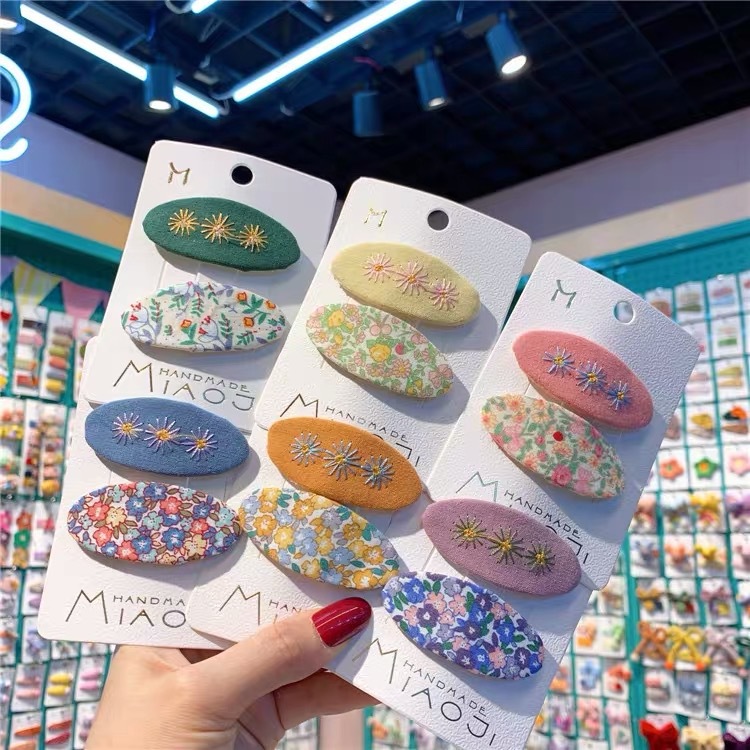 Baby Products Set - 2pcs/set Girls Hair Clip for Baby