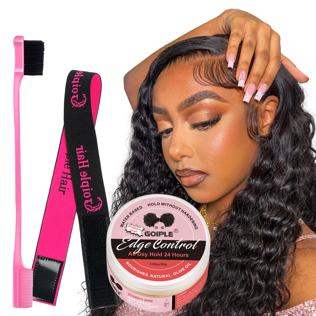 Baby Products Cream - GOIPLE 80G Edge Control Wax Hairline