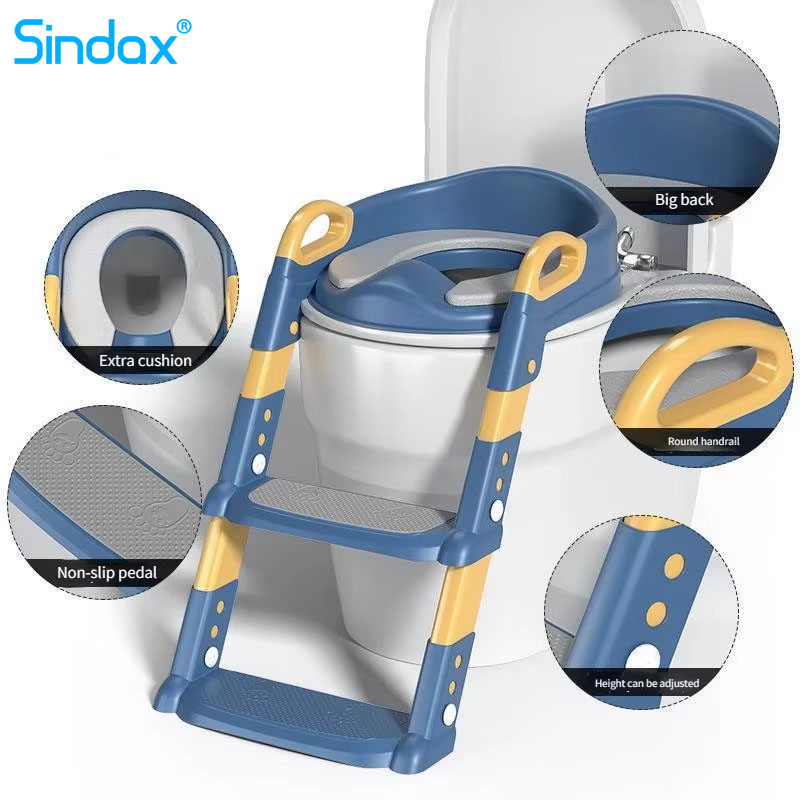 Toddler Potty Training Seat - New Children's Toilet Stepped Baby Boys