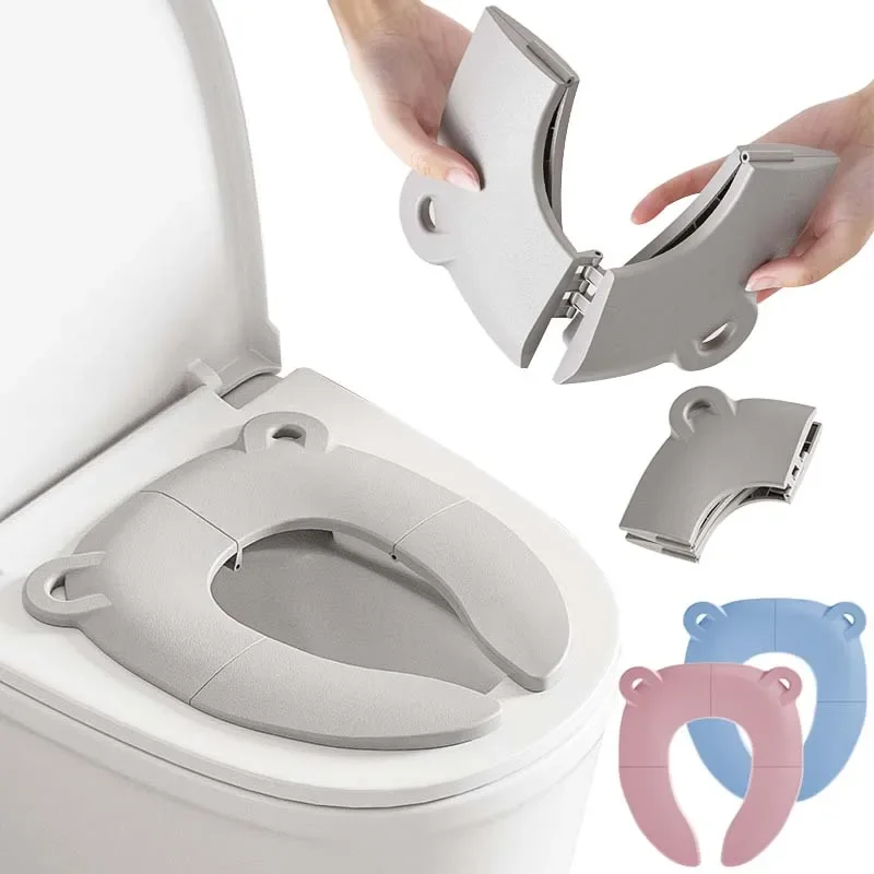 Baby Cartoon Travel Folding Po - Toddler Potty Training Seat review and price