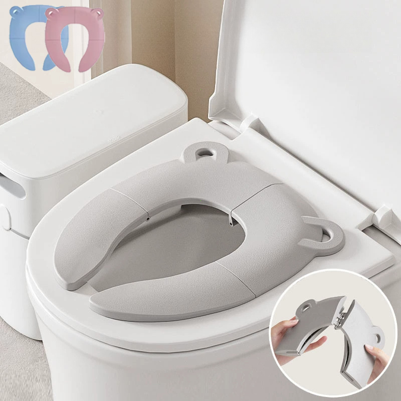 Baby Cartoon Travel Folding Po - Toddler Potty Training Seat review and price