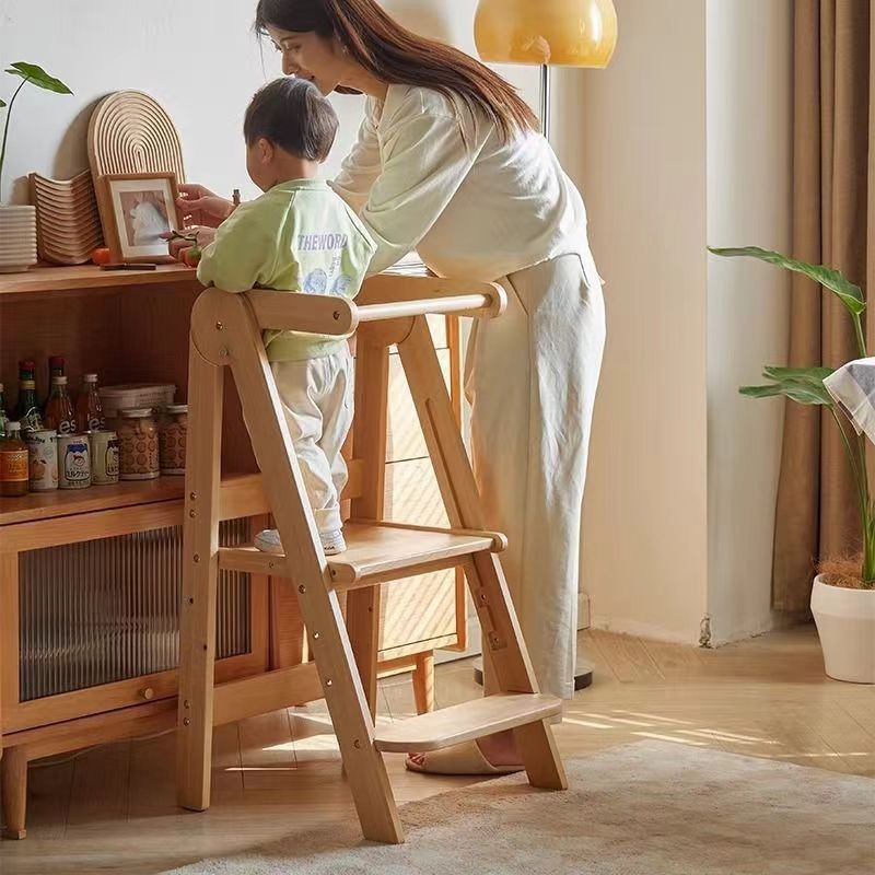 3-Height Children's Wooden Ste - Toddler Learning Tower review and price