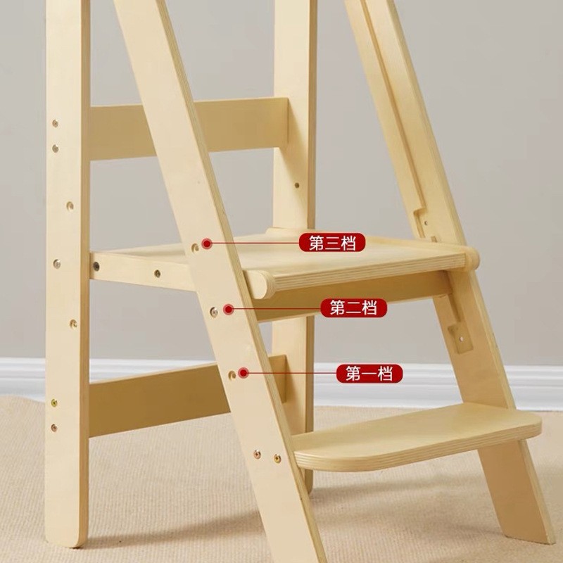 3-Height Children's Wooden Ste - Toddler Learning Tower review and price