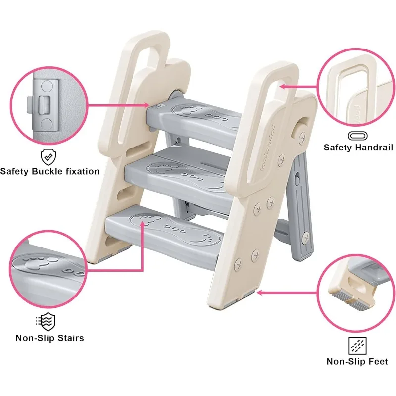 3 Step Stool with Handles Anti - Toddler Learning Tower review and price