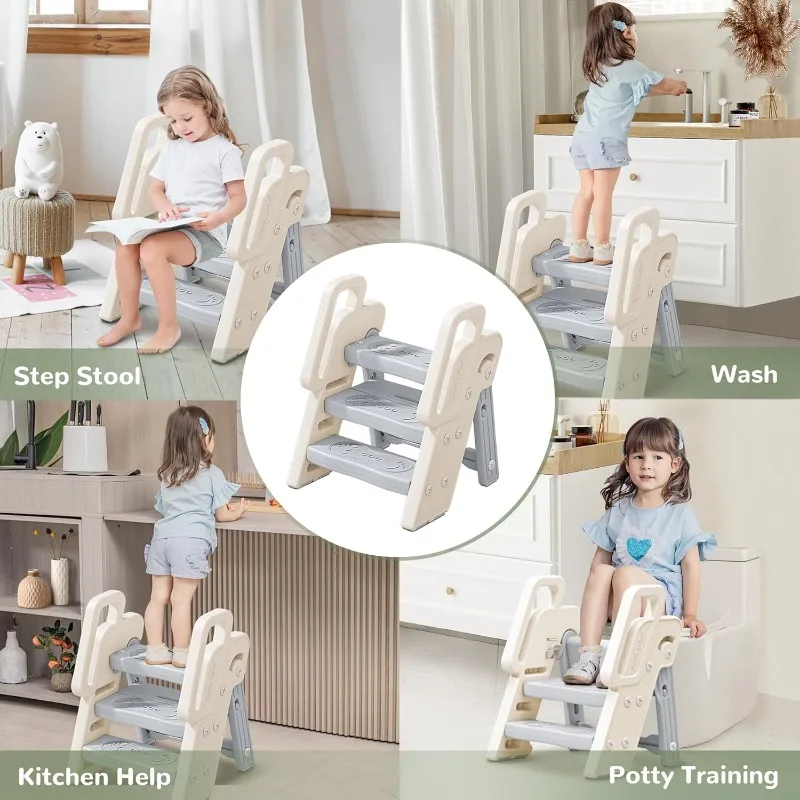 3 Step Stool with Handles Anti - Toddler Learning Tower review and price