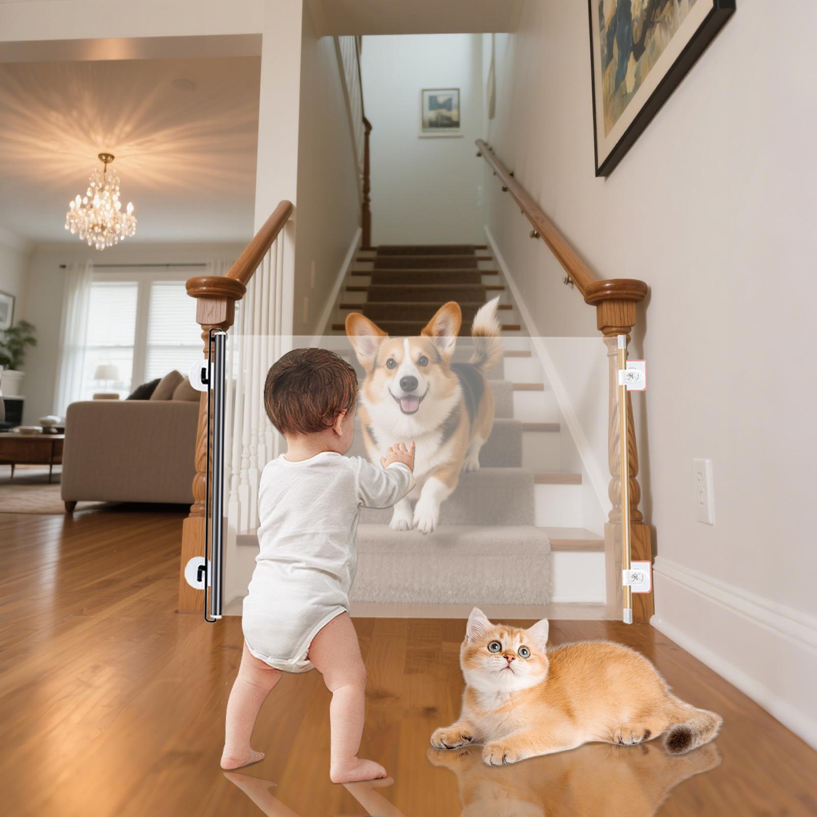 Pet Gate Retractable Portable  - Toddler Learning Tower review and price