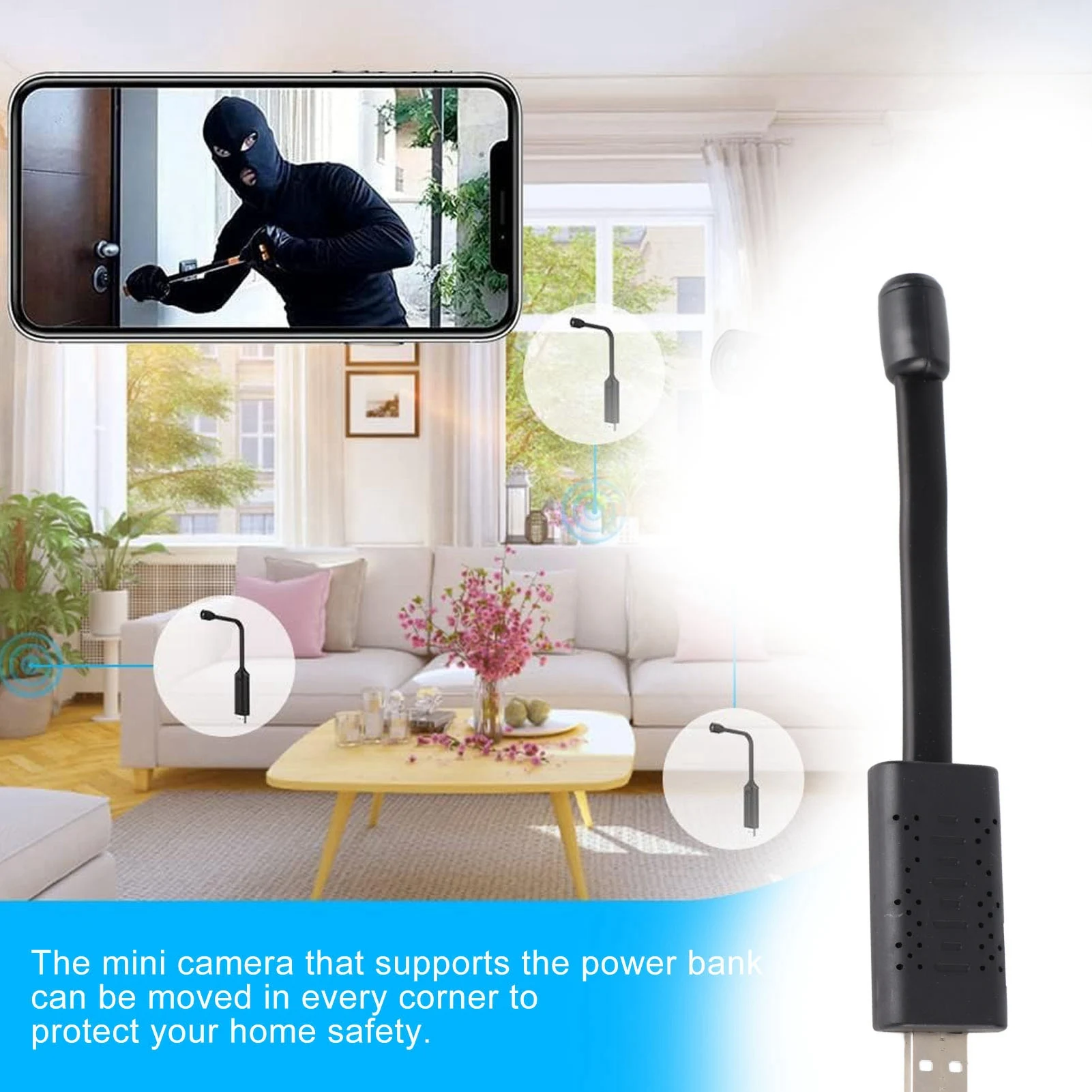 USB WiFi Security Camera 1080P - Baby Products Video review and price