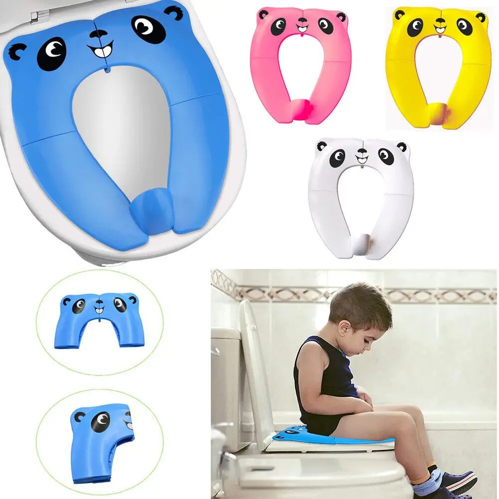 Portable Folding Non Slip Sili - Toddler Potty Training Seat review and price