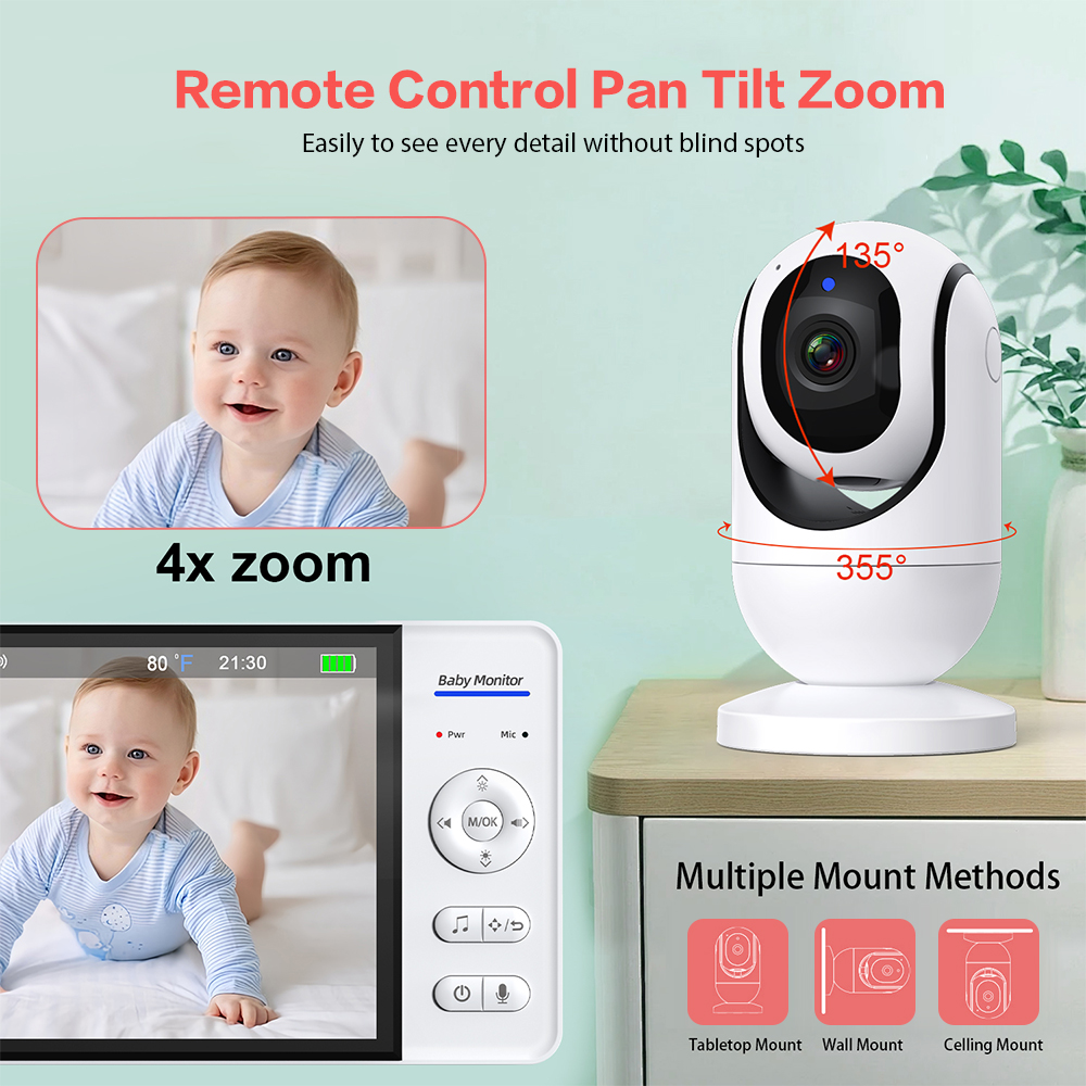 Video Baby Monitor 7'' 1080P H - Baby Products Video review and price