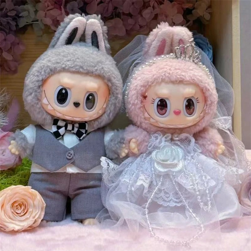 15 17cm For Labubu Doll Weddin - Baby Products Set review and price