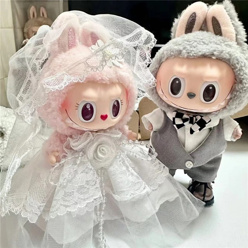 15 17cm For Labubu Doll Weddin - Baby Products Set review and price