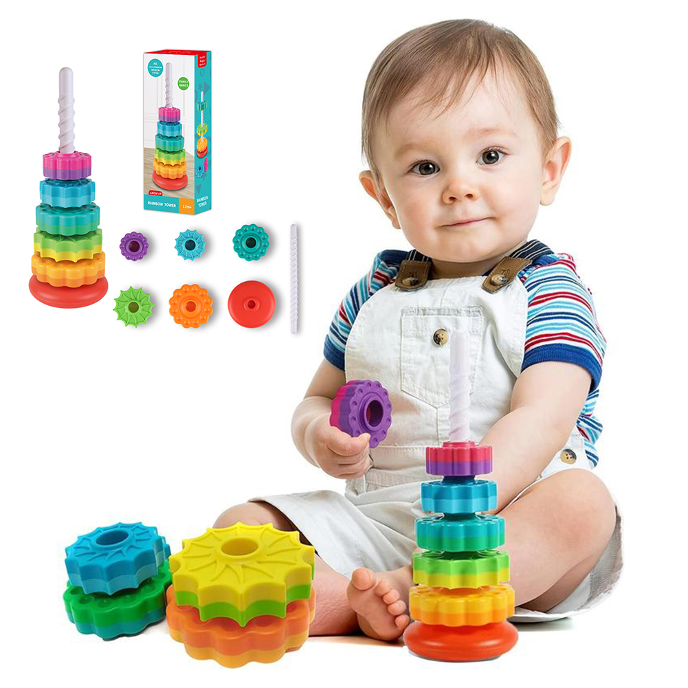 Rainbow-Tower Toy Toddler Mont - Toddler Learning Tower review and price
