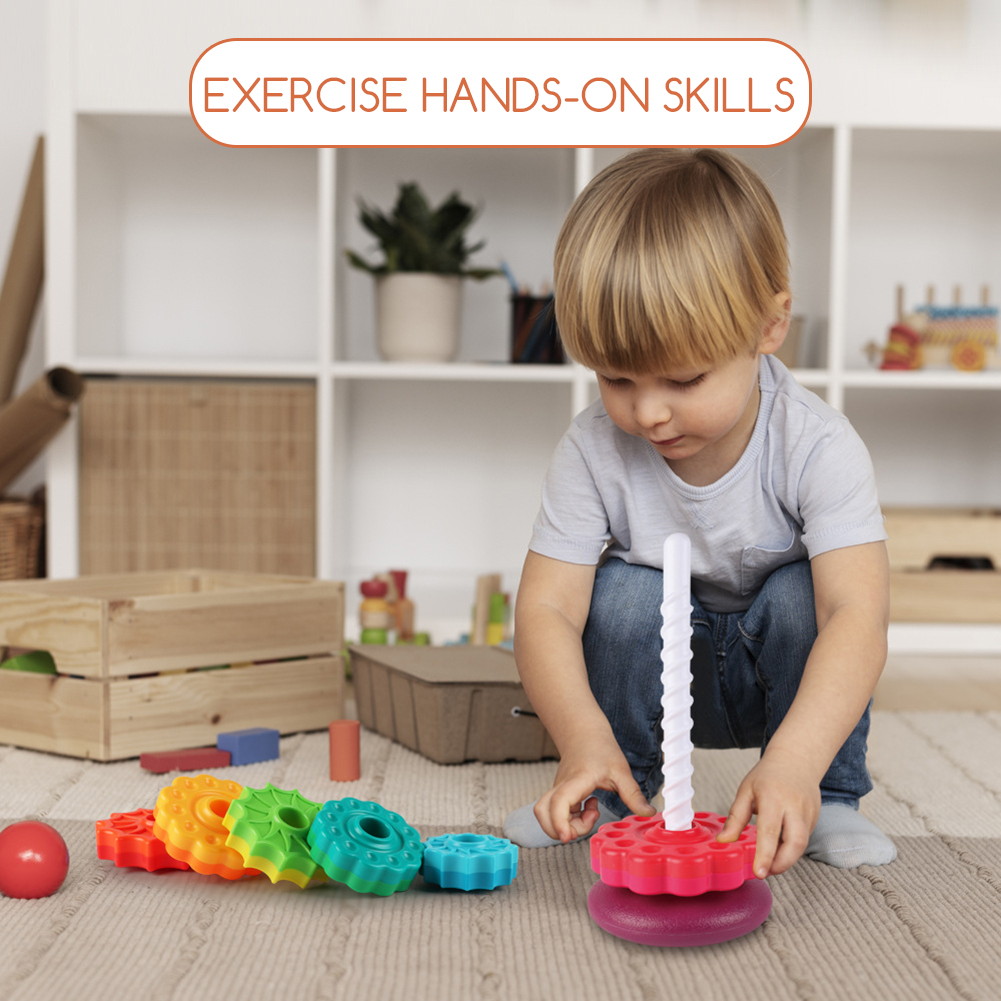 Rainbow-Tower Toy Toddler Mont - Toddler Learning Tower review and price