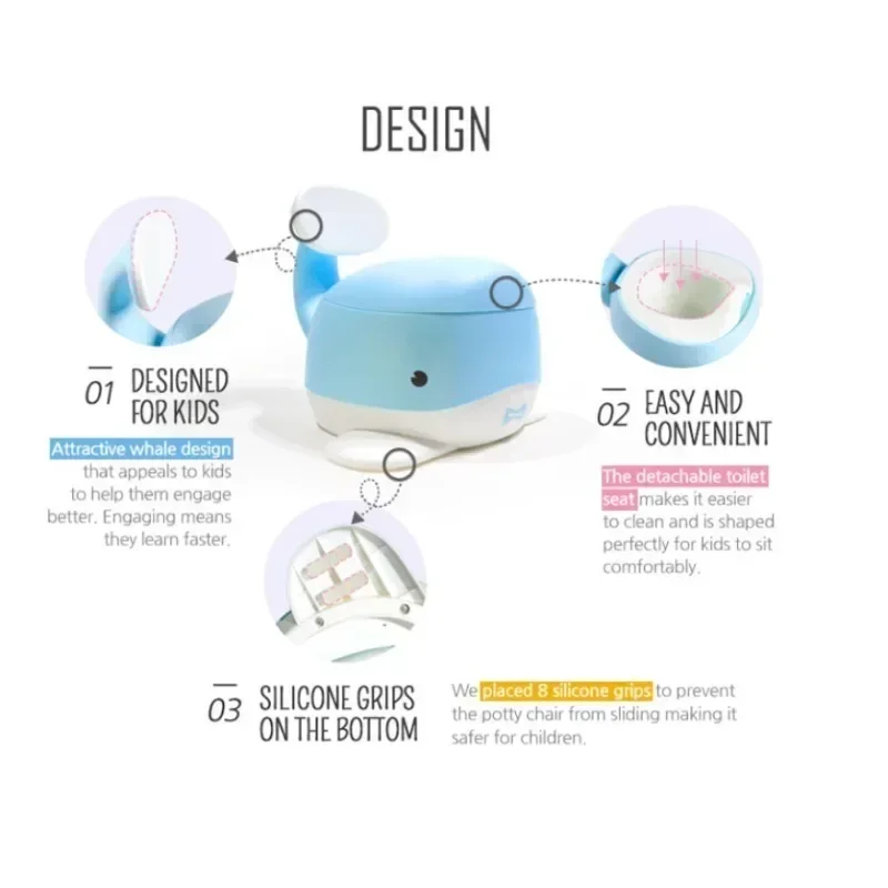 Cute Whale Bunny Child Potty T - Toddler Potty Training Seat review and price