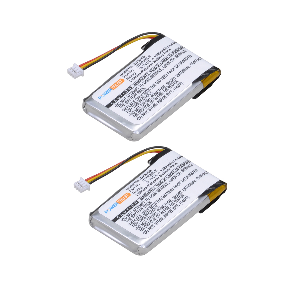 2Pcs 3.7V DXR-8 Battery for In - Baby Products Video review and price