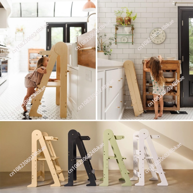 Wooden kids foldable learning  - Toddler Learning Tower review and price