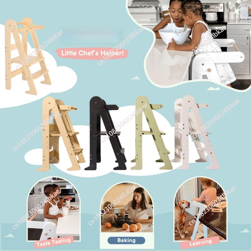 Wooden kids foldable learning  - Toddler Learning Tower review and price
