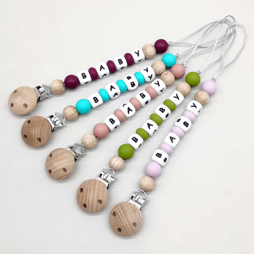 Custom Name Pacifier Clips Cha - Baby Products For Gift review and price