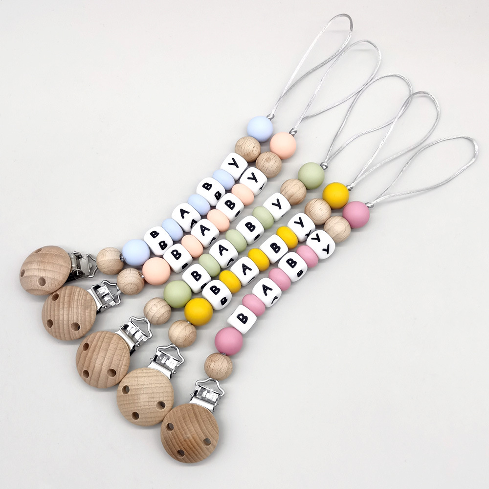 Custom Name Pacifier Clips Cha - Baby Products For Gift review and price
