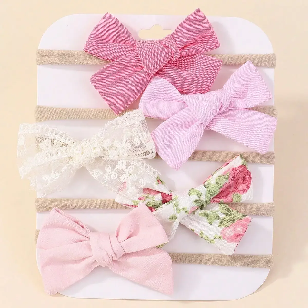 5Pcs/Set Baby Elastic Headband - Baby Products Set review and price