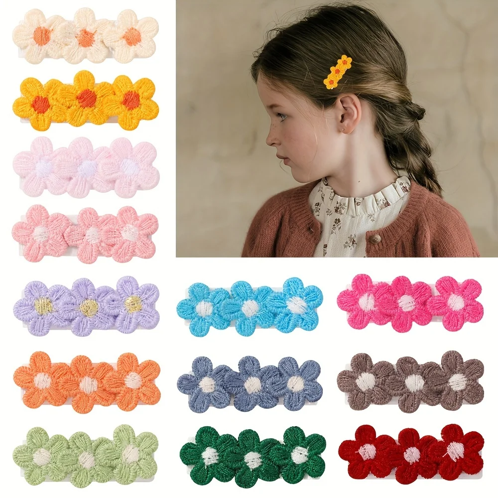 10Pcs/Set Baby Mini Flower Hai - Baby Products Set review and price
