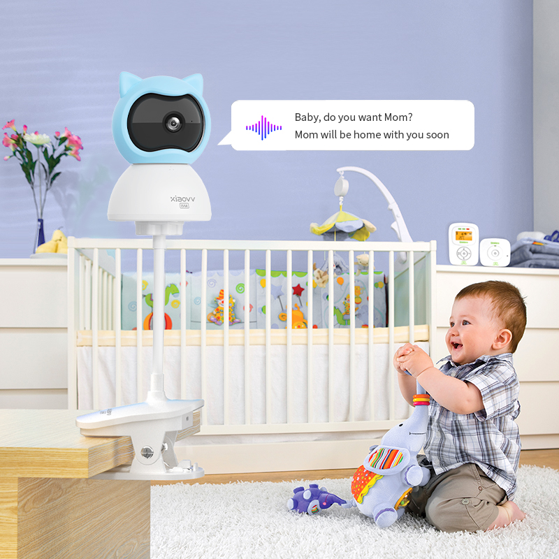 4MP WiFi xiaovv indoor Baby Mo - Baby Products Video review and price