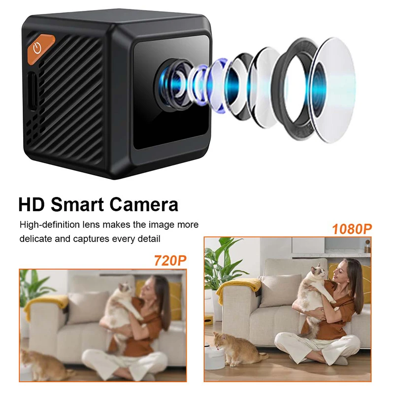 Mini Camera Strong Magnetic 4K - Baby Products Video review and price