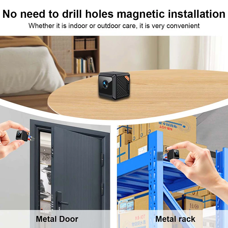 Mini Camera Strong Magnetic 4K - Baby Products Video review and price