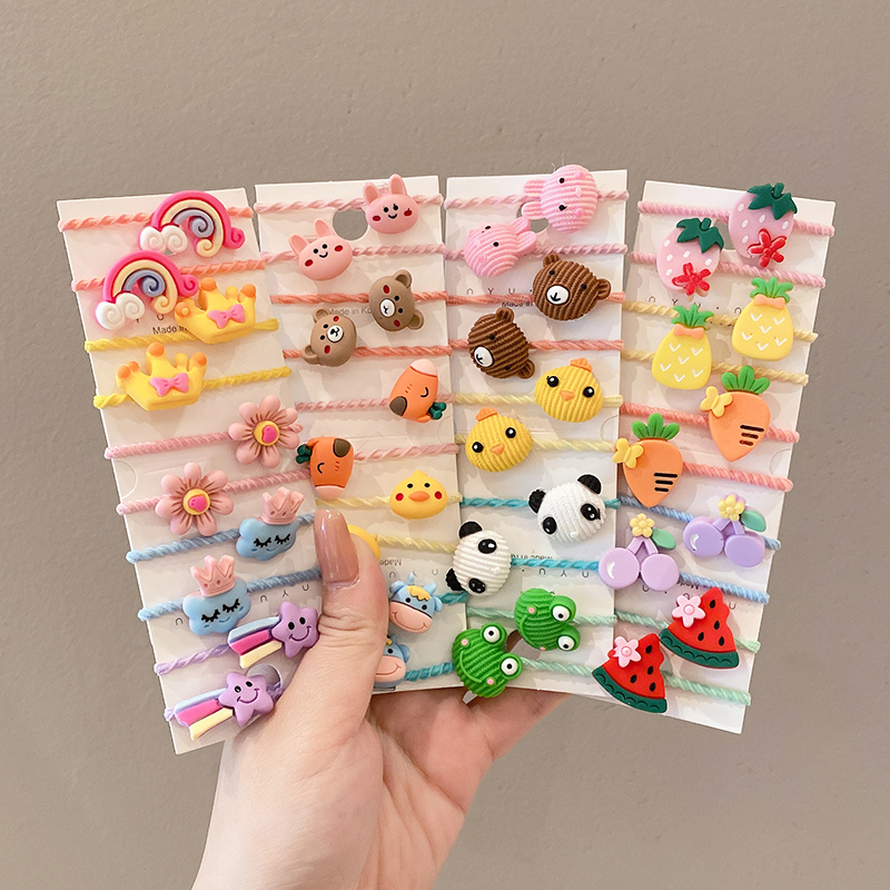 50 Pcs Girls Cartoon Fruit Ani - Baby Products Set review and price