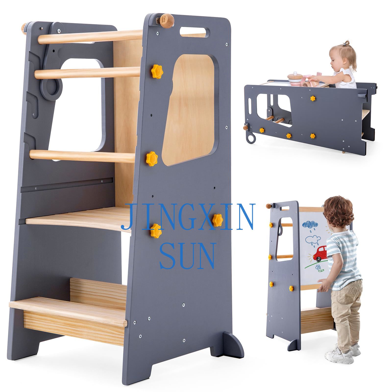 4 in 1 Toddler Kitchen Tower M - Toddler Learning Tower review and price